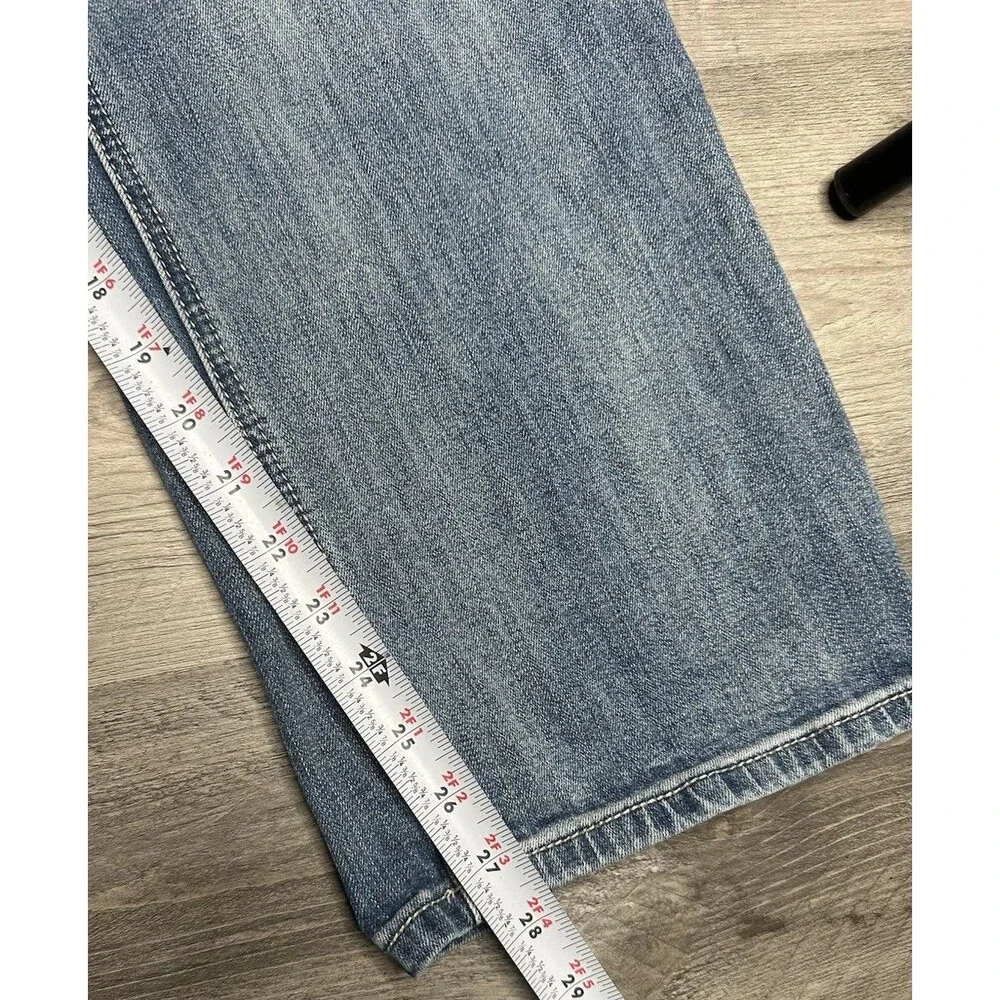 Rock & Roll Denim Vintage 46 Revolver Jeans Mens 42x30 Slim Straight Blue